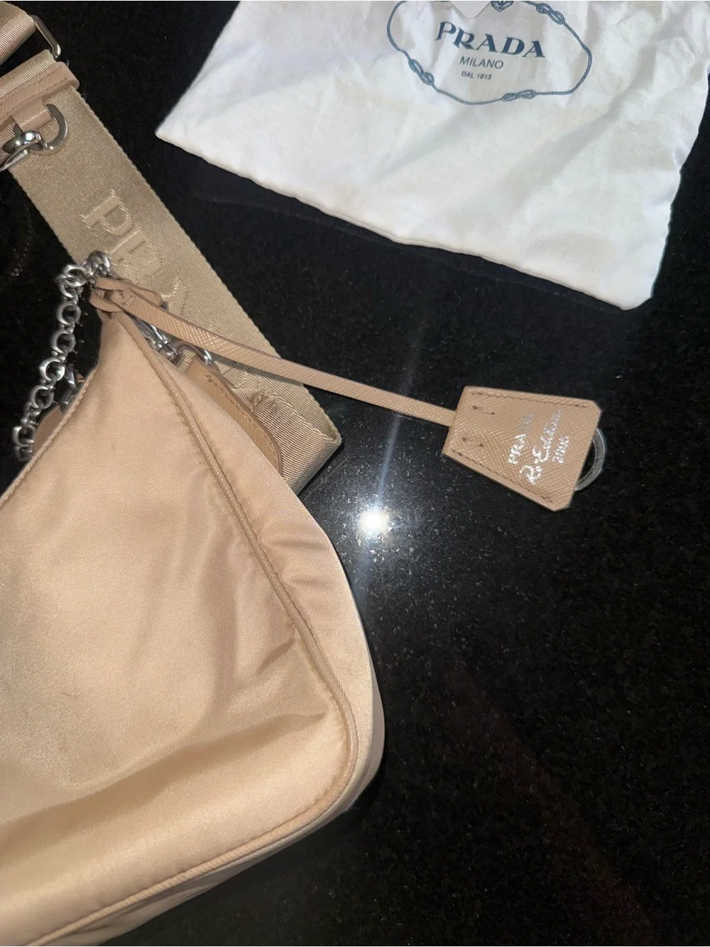 Prada nylon shoulder